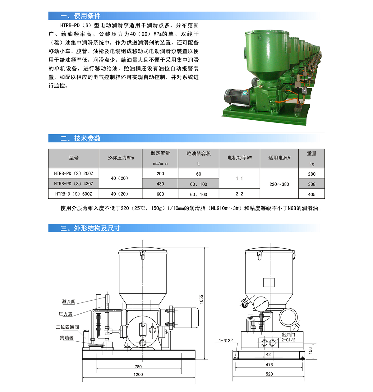 HTRB-PD(S)電動(dòng)潤(rùn)滑泵